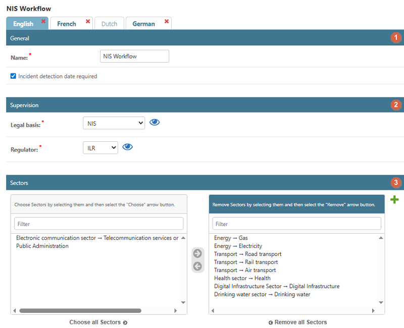 NIS Workflow