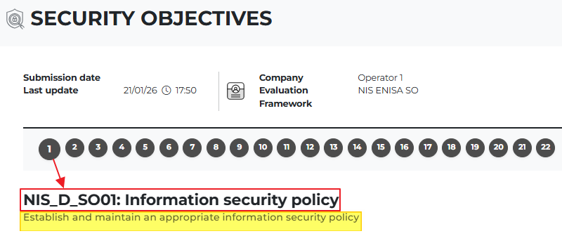 View Security Objective