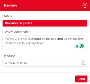 Security Objectives - revision required